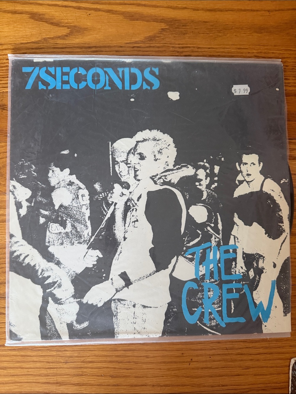 7SECONDS - The Crew Vinyl Album (Black & Blue)